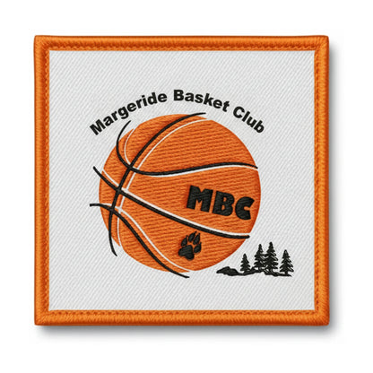 Patch brodé Margeride Basket Club Basketball logo
