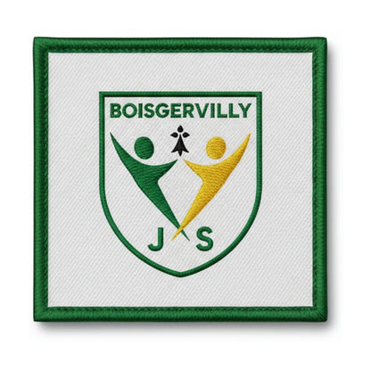 Patch brodé J.S. BOISGERVILLY Football logo
