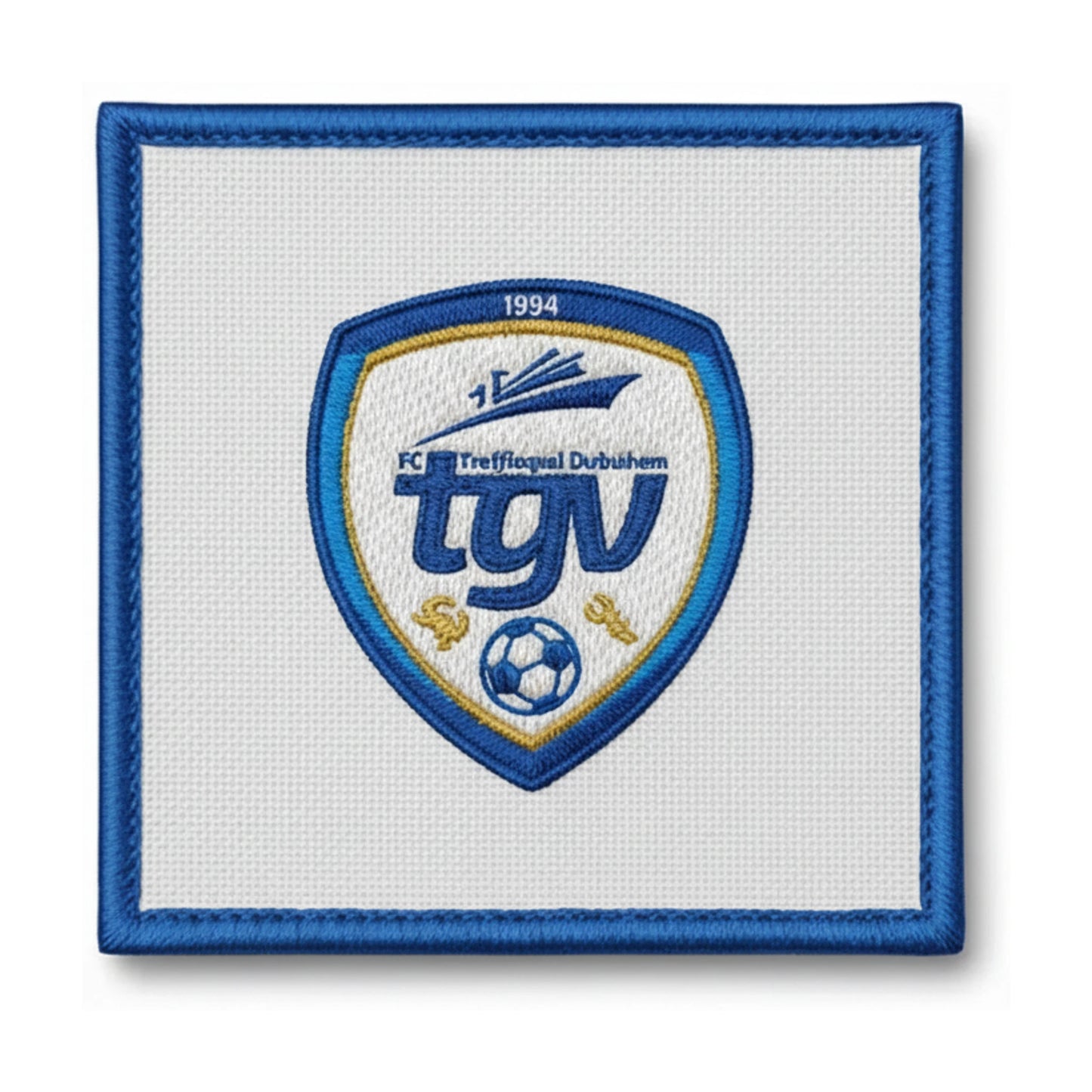 Patch brodé TREFFIAGAT GUILVINEC FOOTBALL CLUB Football logo
