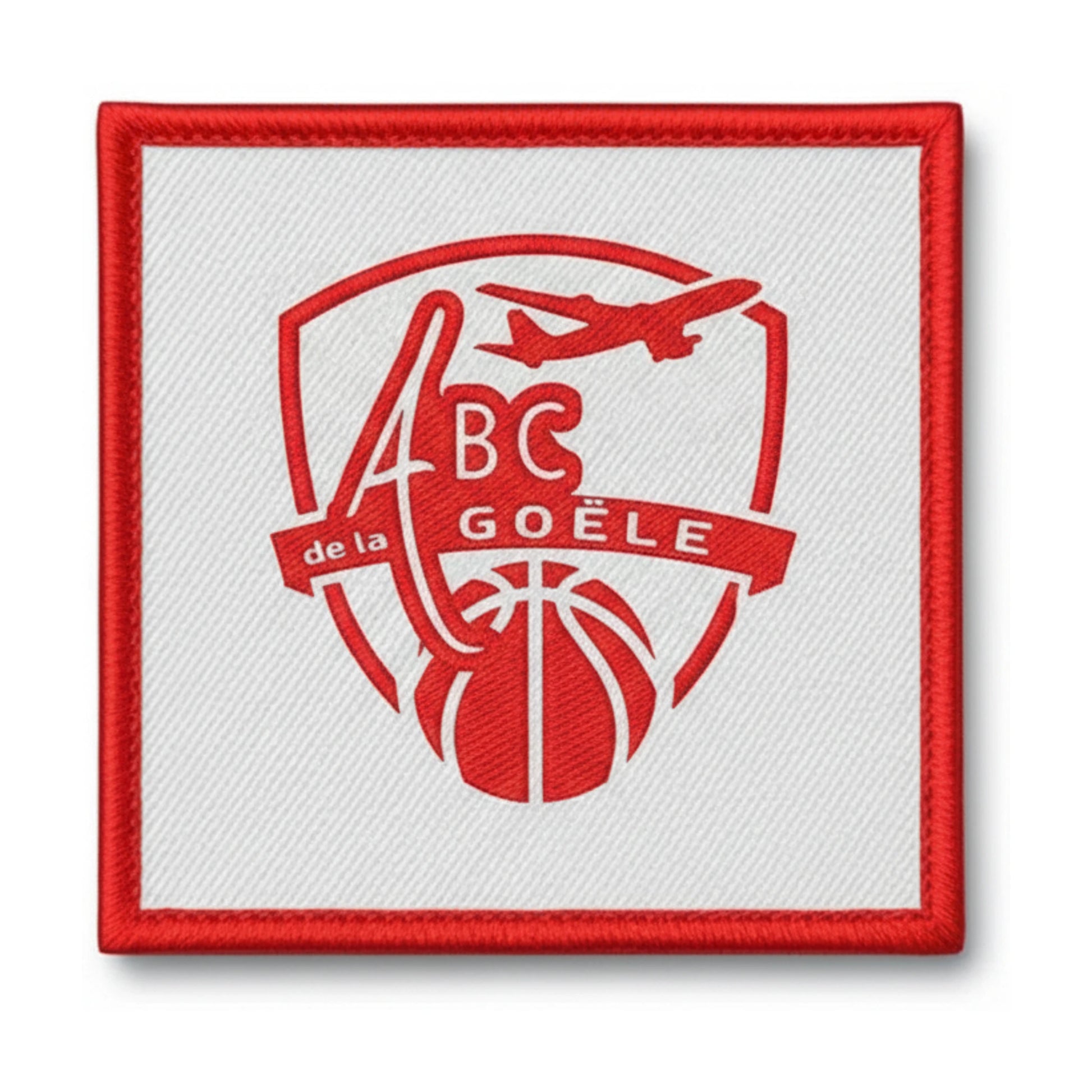 Patch brodé Amical Basket Club de La Goele Basketball logo