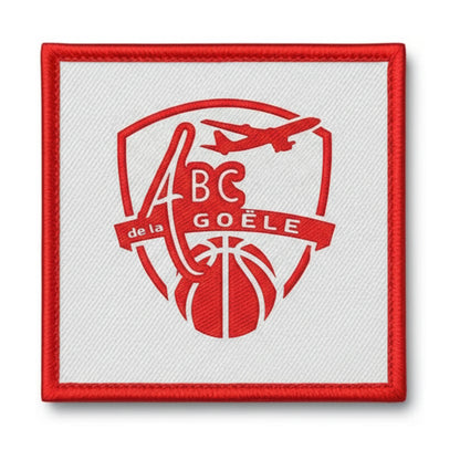 Patch brodé Amical Basket Club de La Goele Basketball logo