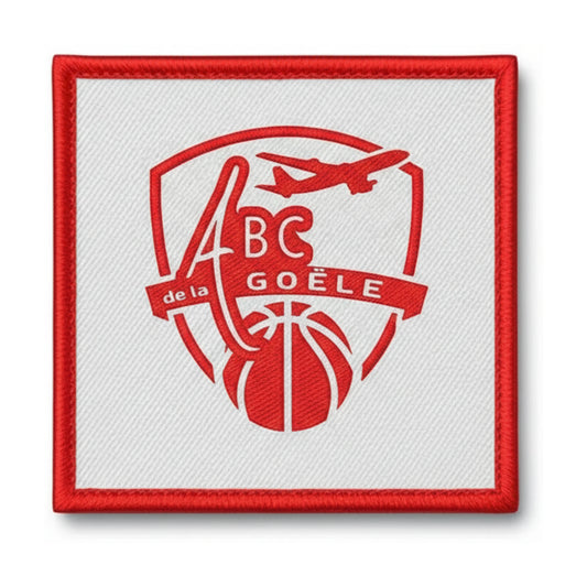 Patch brodé Amical Basket Club de La Goele Basketball logo