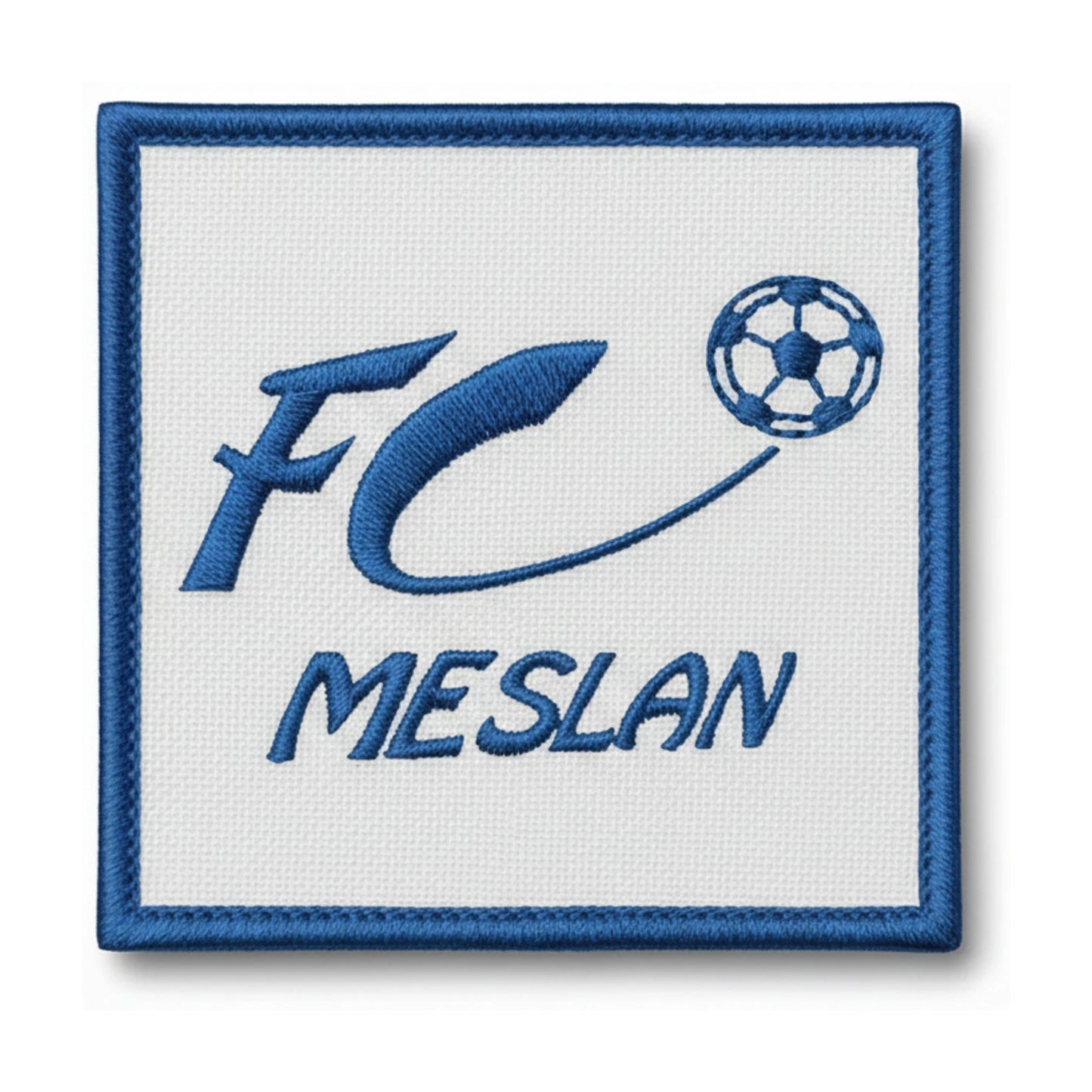 Patch brodé F.C. MESLAN Football logo