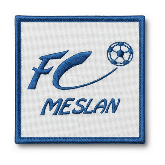 Patch brodé F.C. MESLAN Football logo