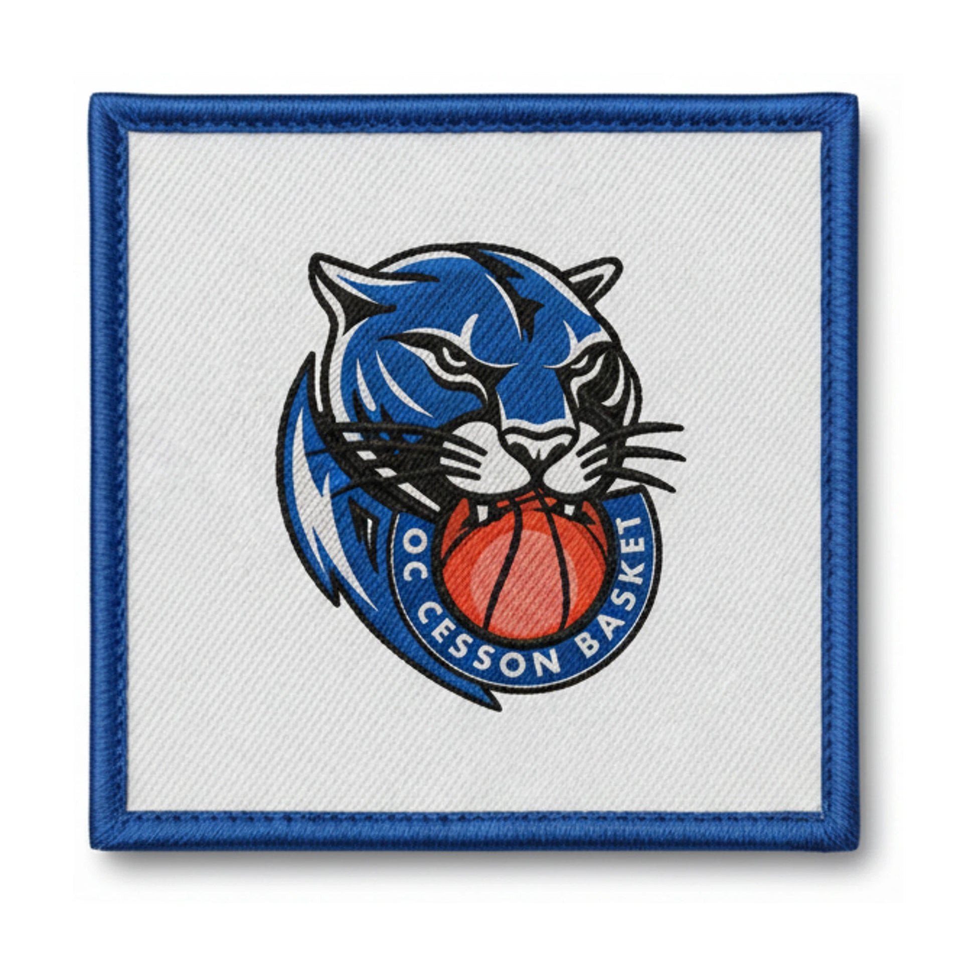 Patch brodé Cesson Oc Basket Basketball logo