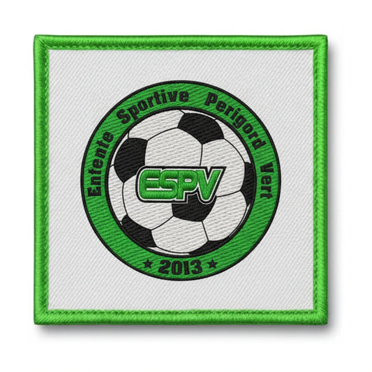 Patch brodé E.S. PERIGORD VERT Football logo