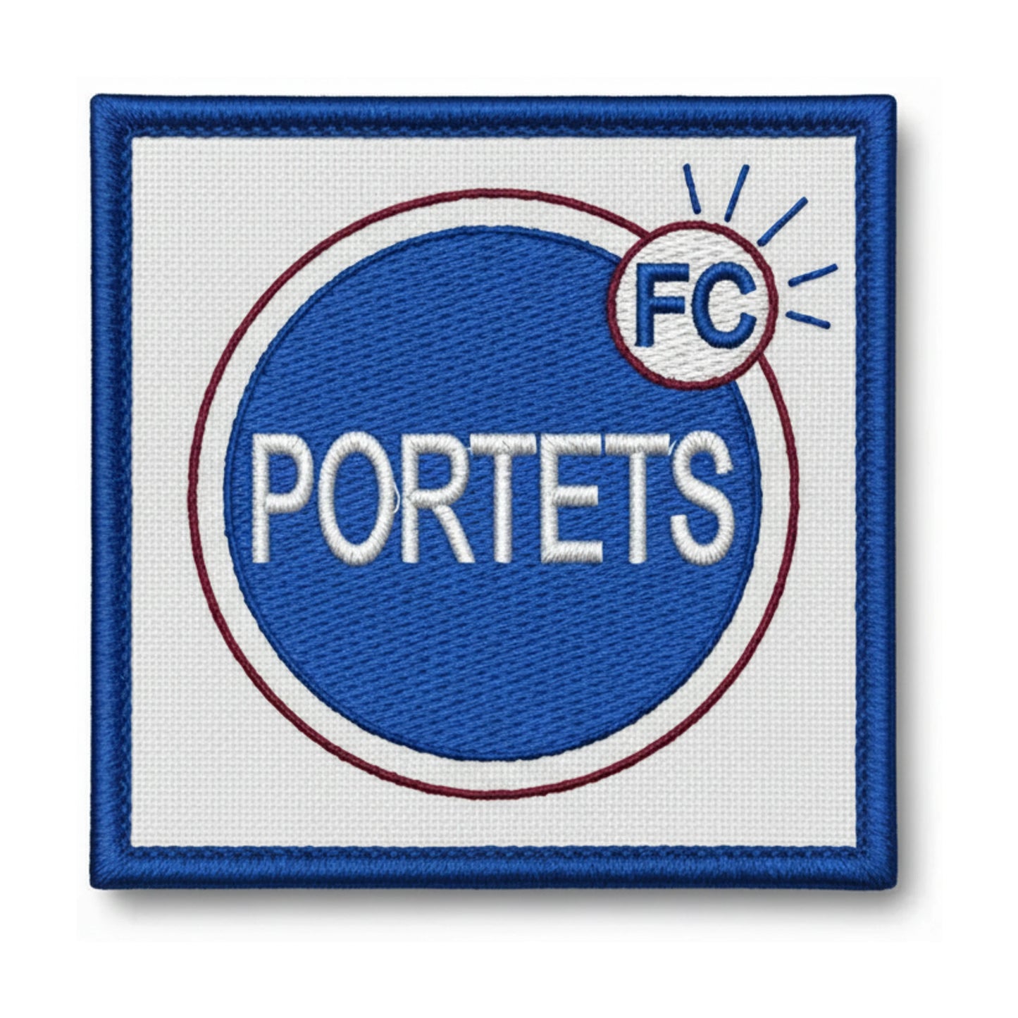 Patch brodé PORTETS F. C. Football logo