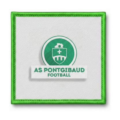 Patch brodé A.S. PONTGIBAUD FOOTBALL Football logo