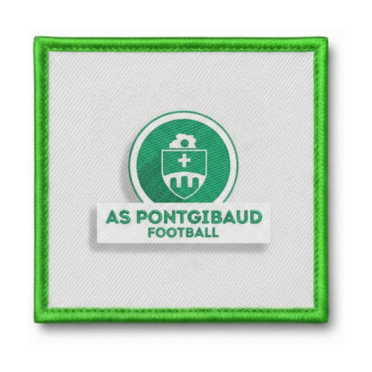 Patch brodé A.S. PONTGIBAUD FOOTBALL Football logo