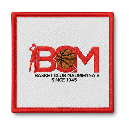 Patch brodé BC Mauriennais Basketball logo