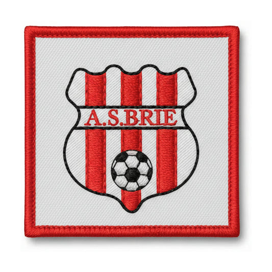Patch brodé A.S. BRIE Football logo