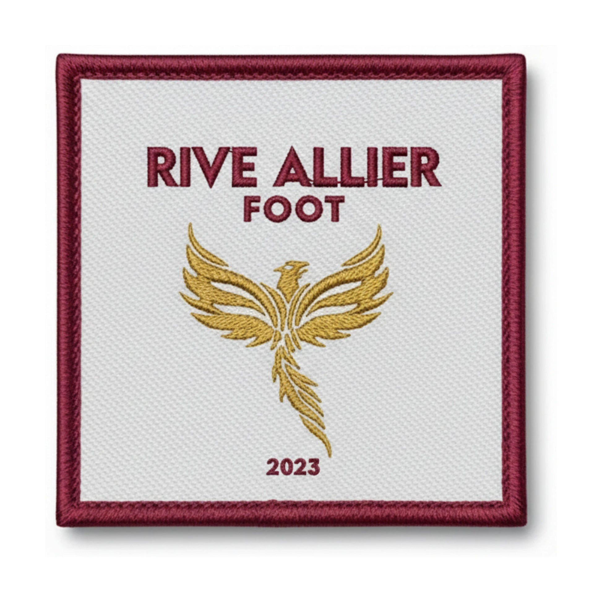 Patch brodé GJ RIVE ALLIER FOOT Football logo
