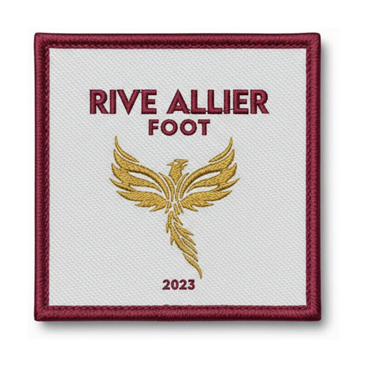 Patch brodé GJ RIVE ALLIER FOOT Football logo