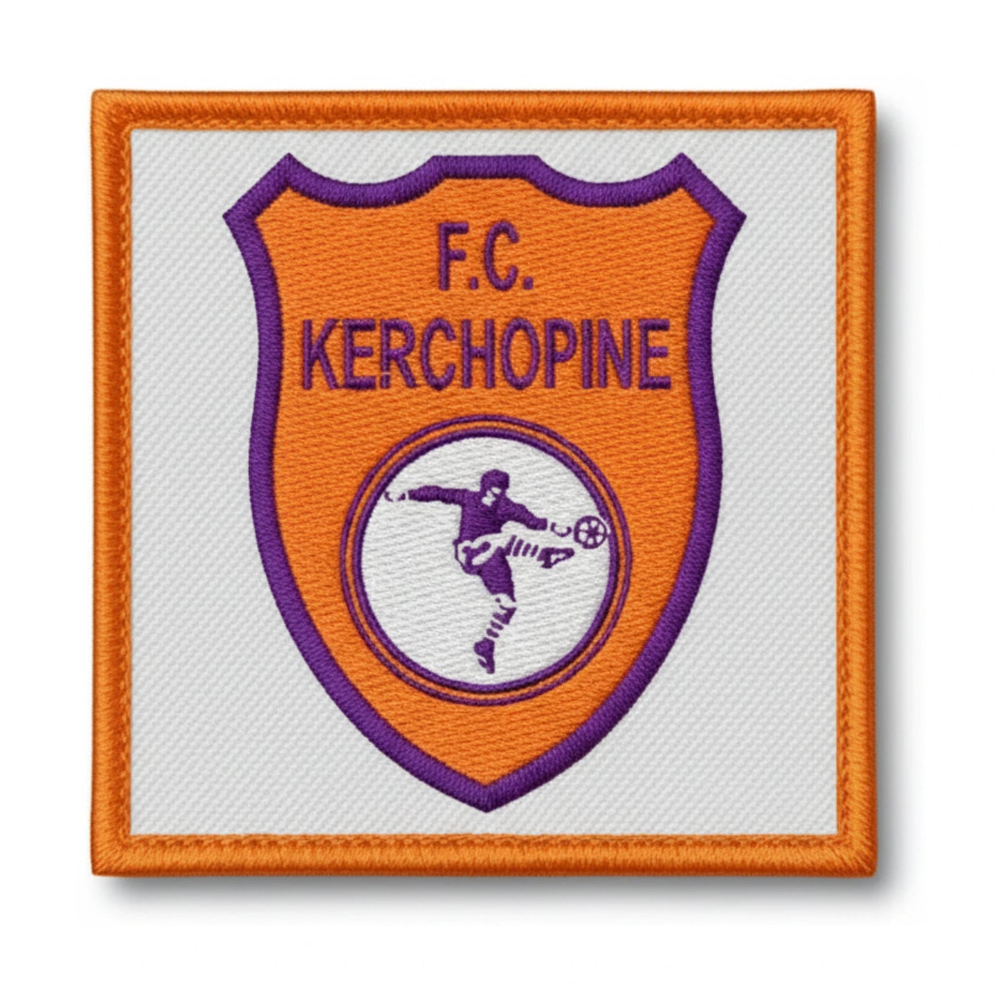 Patch brodé F.C. KERCHOPINE Football logo
