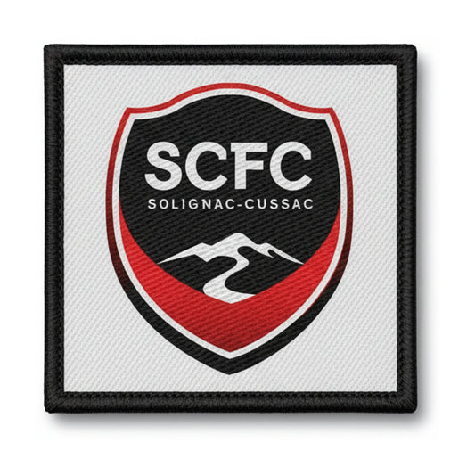 Patch brodé SOLIGNAC-CUSSAC FOOTBALL CLUB Football logo