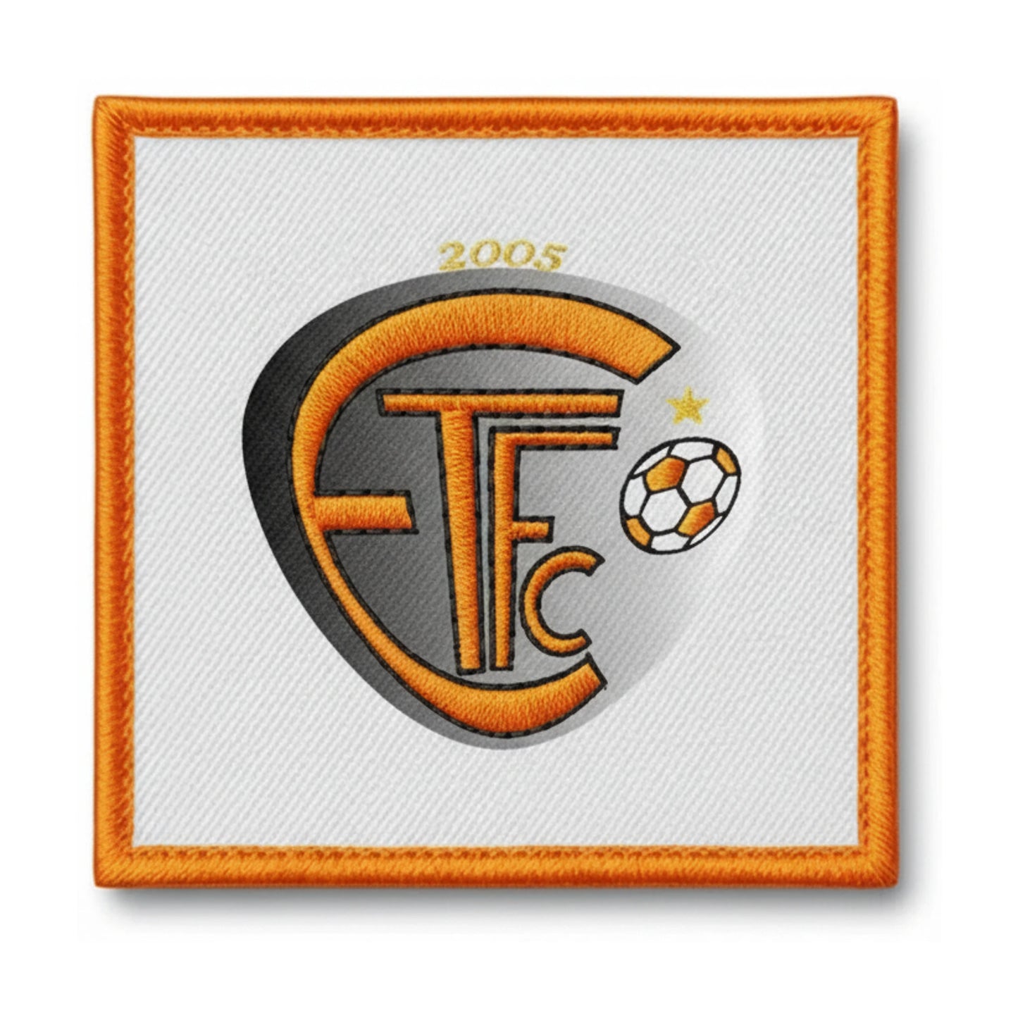 Patch brodé ENT. DU TRIEUX F. C. PONTRIEUX Football logo