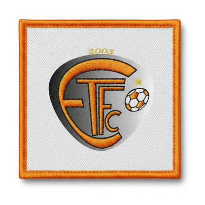 Patch brodé ENT. DU TRIEUX F. C. PONTRIEUX Football logo