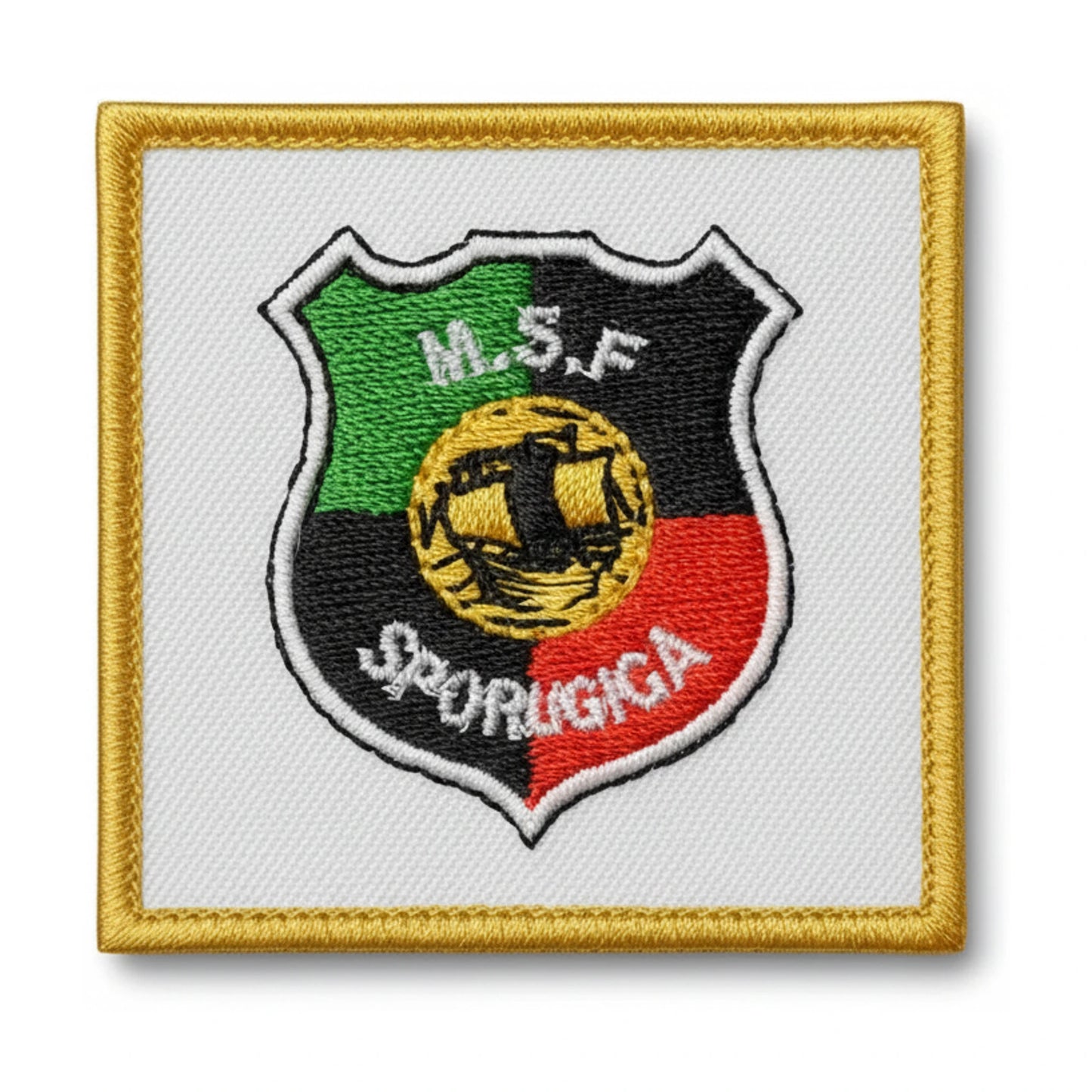 Patch brodé U.S. PORTUGAIS QUIMPER Football logo