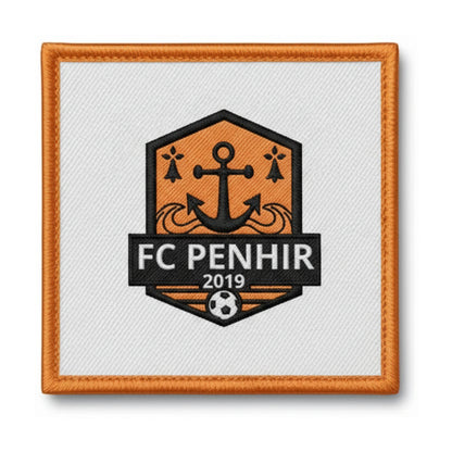 Patch brodé FOOTBALL CLUB PEN HIR CAMARET SUR MER Football logo
