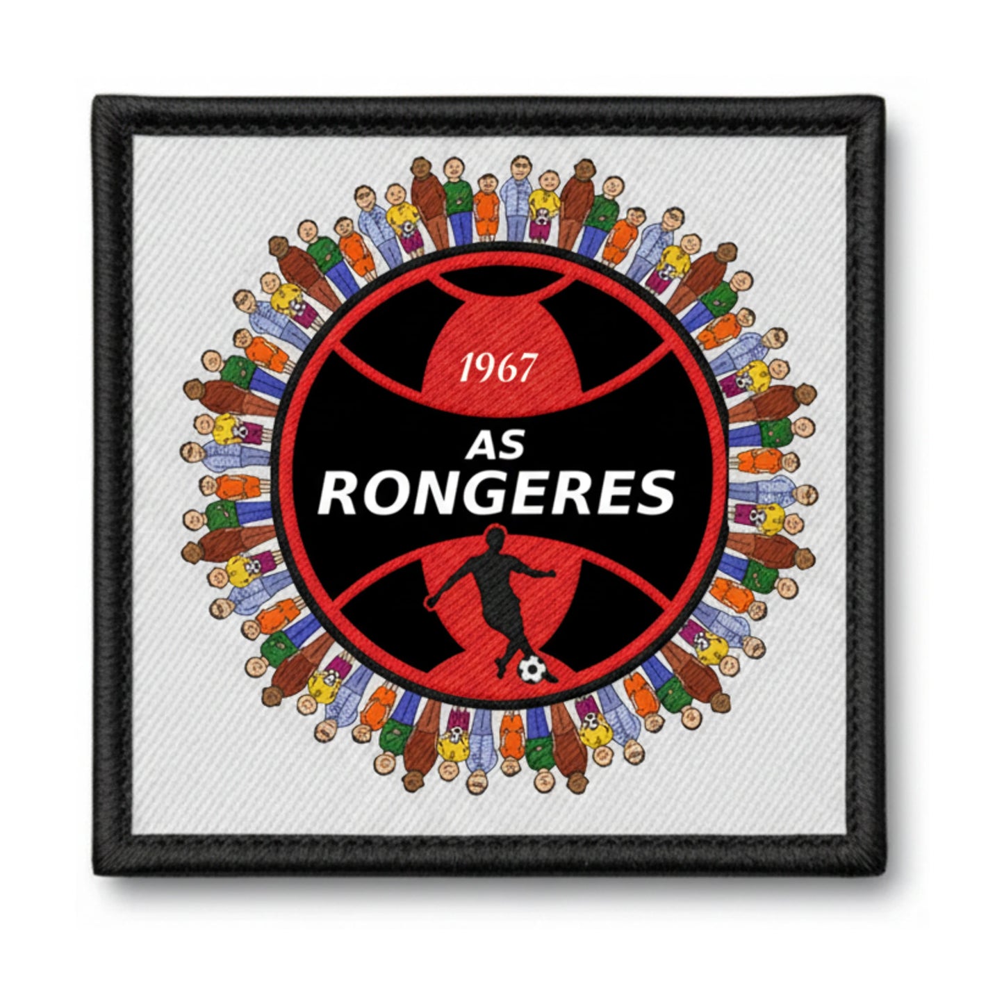 Patch brodé A.S. RONGERES Football logo