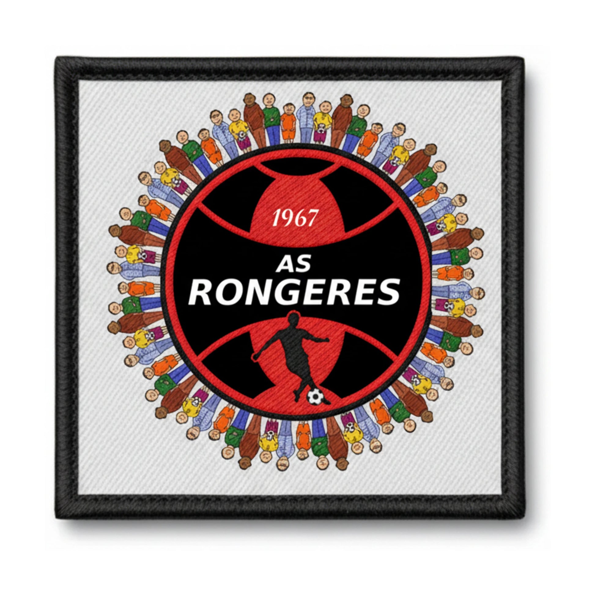 Patch brodé A.S. RONGERES Football logo
