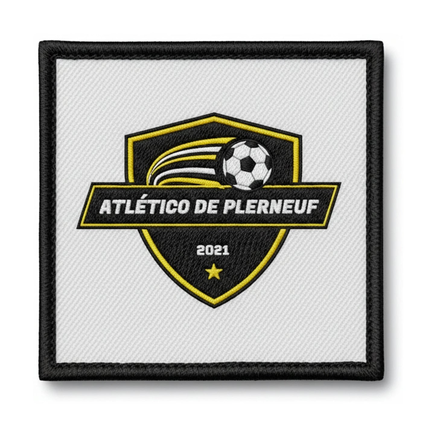 Patch brodé PLERNEUF ATLÉTICO Football logo