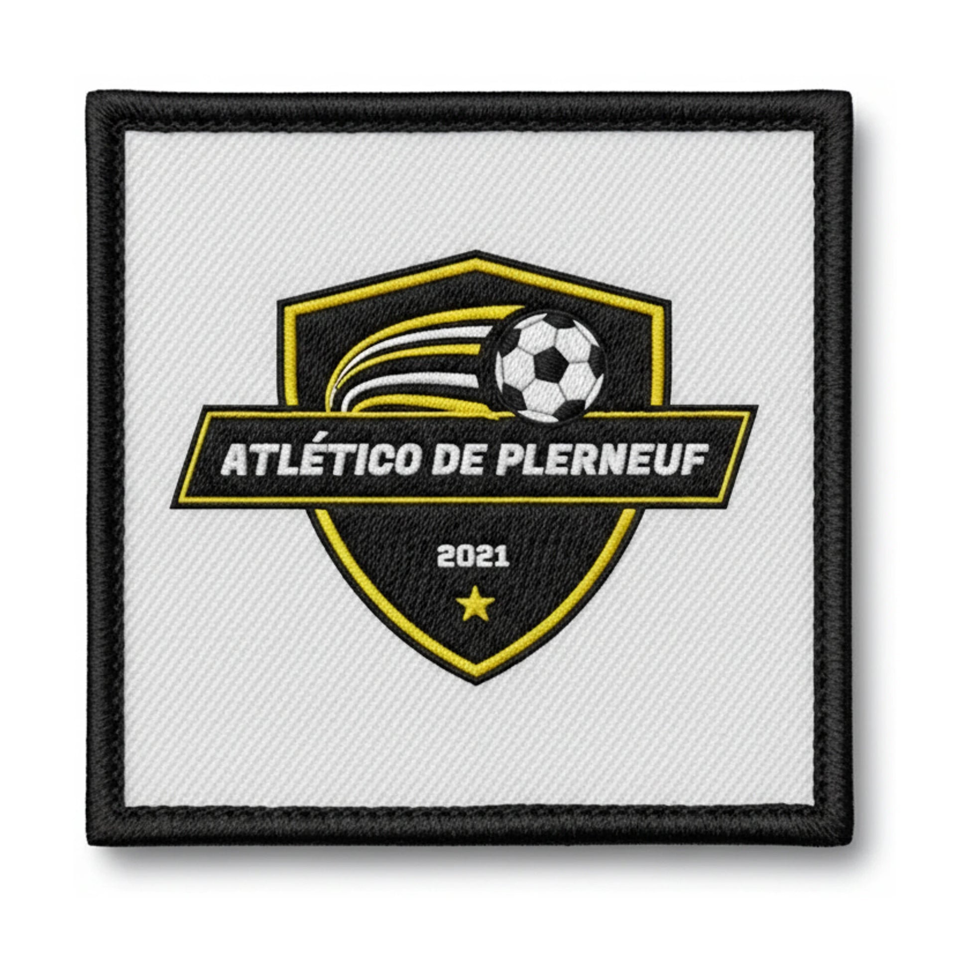 Patch brodé PLERNEUF ATLÉTICO Football logo