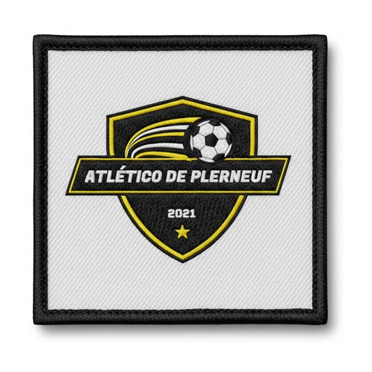 Patch brodé PLERNEUF ATLÉTICO Football logo
