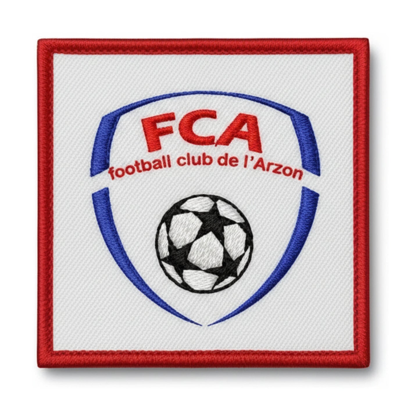 Patch brodé F. C. DE L'ARZON Football logo