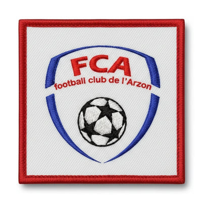 Patch brodé F. C. DE L'ARZON Football logo