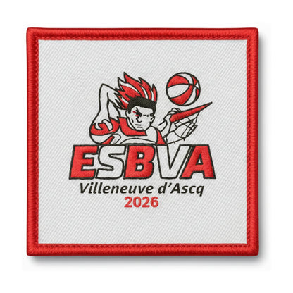 Patch brodé Villeneuve d'Ascq Esb Basketball logo