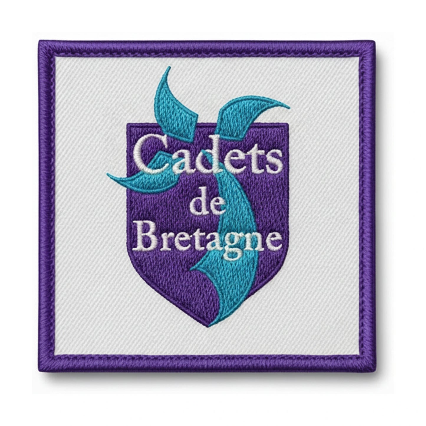 Patch brodé CADETS DE BRETAGNE RENNES Football logo