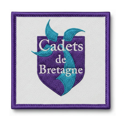 Patch brodé CADETS DE BRETAGNE RENNES Football logo