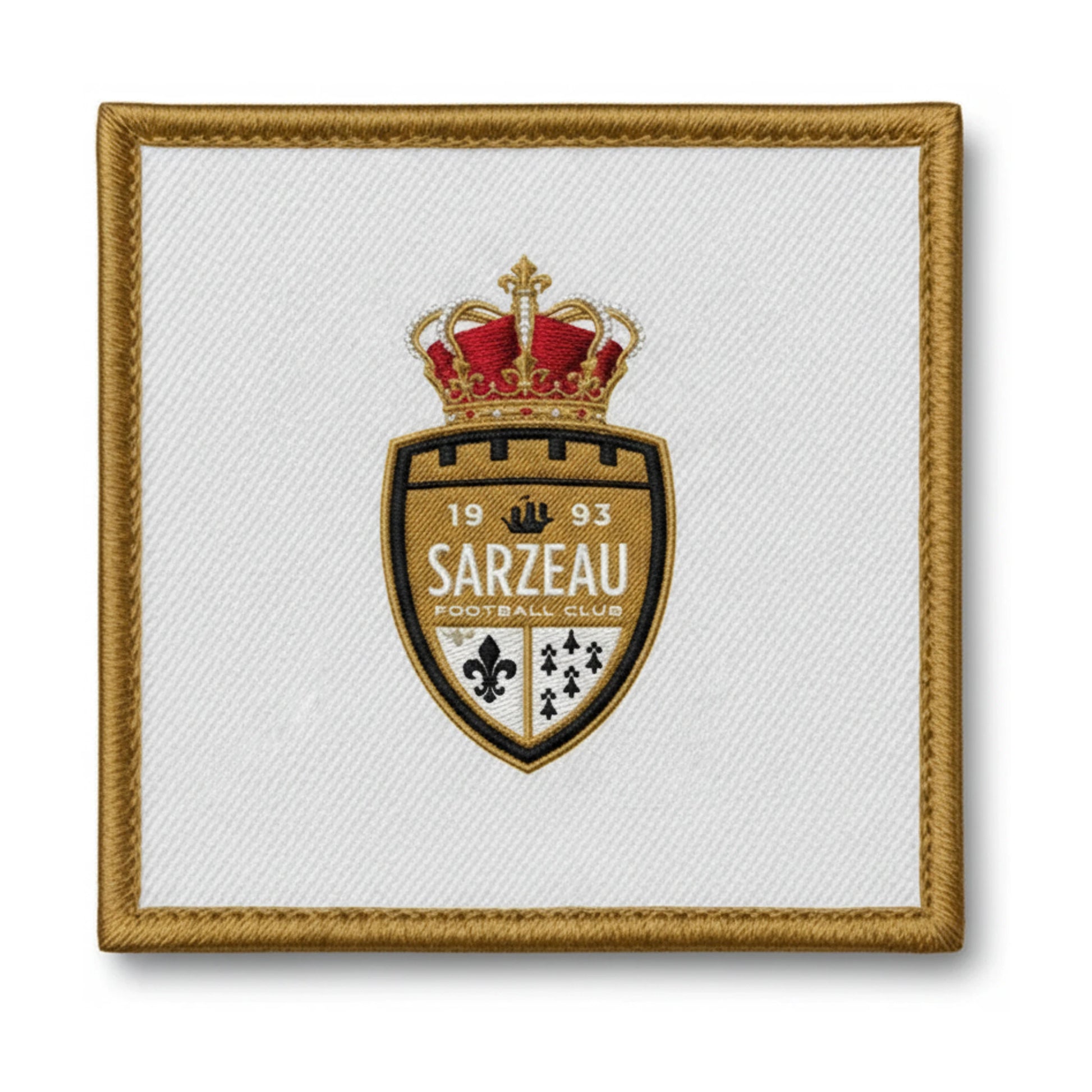 Patch brodé SARZEAU F.C. Football logo