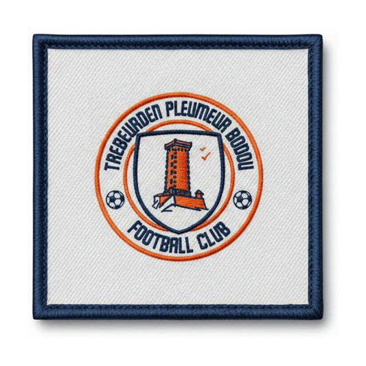 Patch brodé F. C. TREBEURDEN PLEUMEUR BODOU Football logo