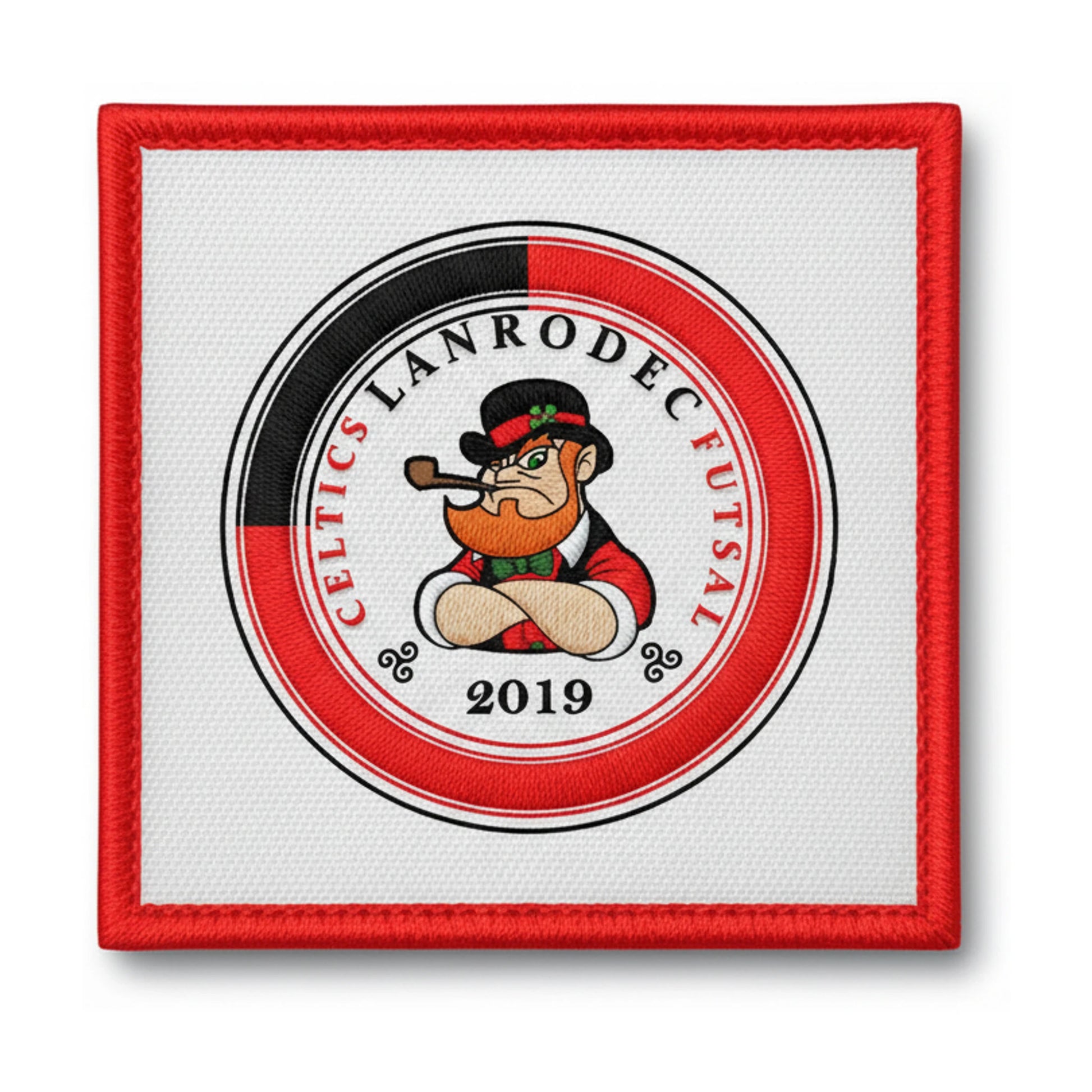 Patch brodé CELTICS LANRODEC FUTSAL Football logo