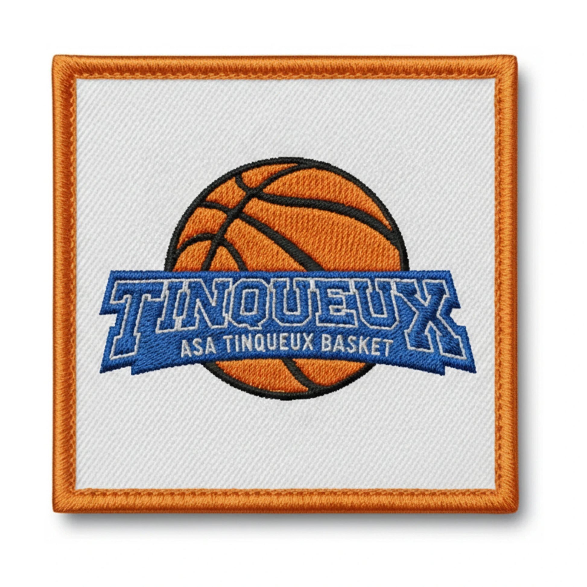Patch brodé AS Amateur Tinqueux Basket Basketball logo