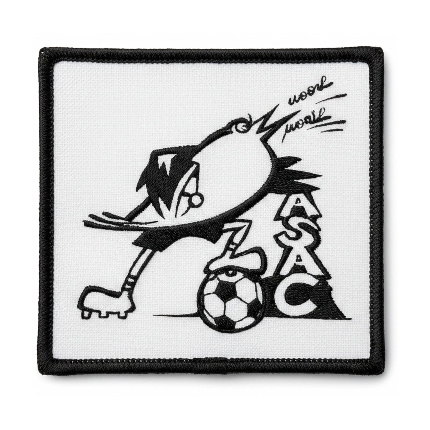 Patch brodé A.S.AM. CLOCHEMERLE VAUX BEAUJOL Football logo