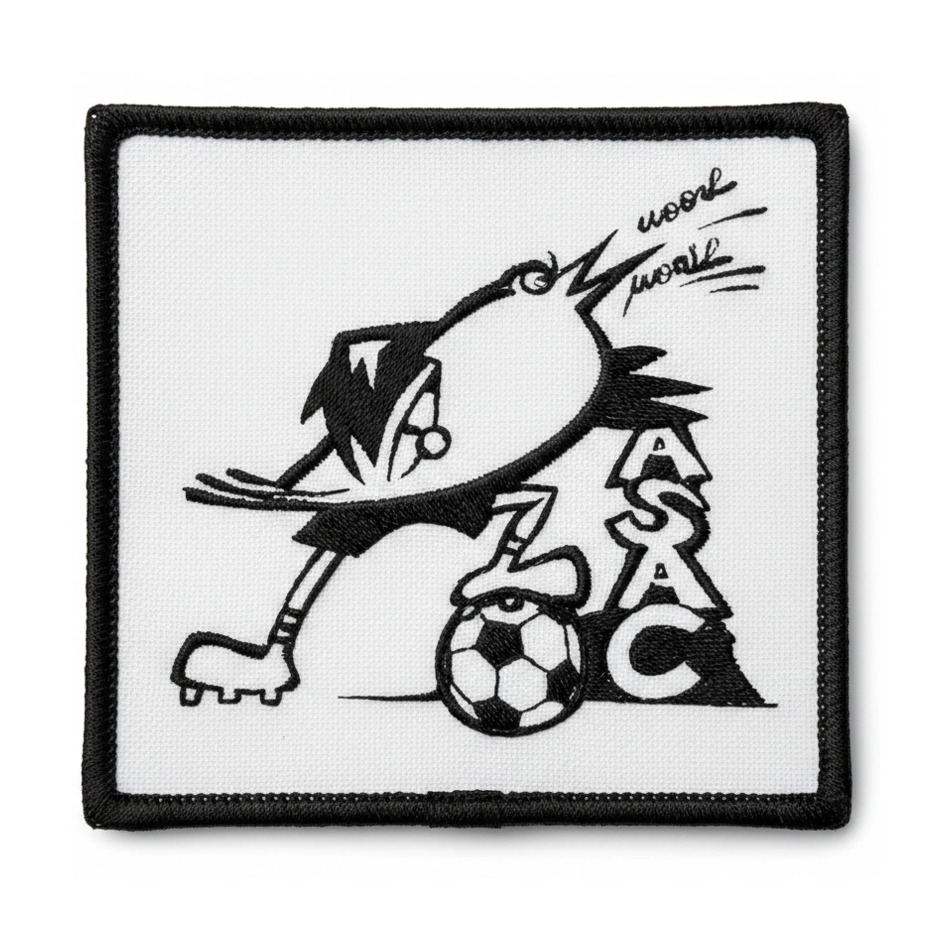 Patch brodé A.S.AM. CLOCHEMERLE VAUX BEAUJOL Football logo