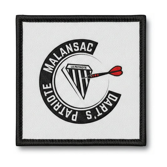 Patch brodé LA PATRIOTE MALANSAC Football logo