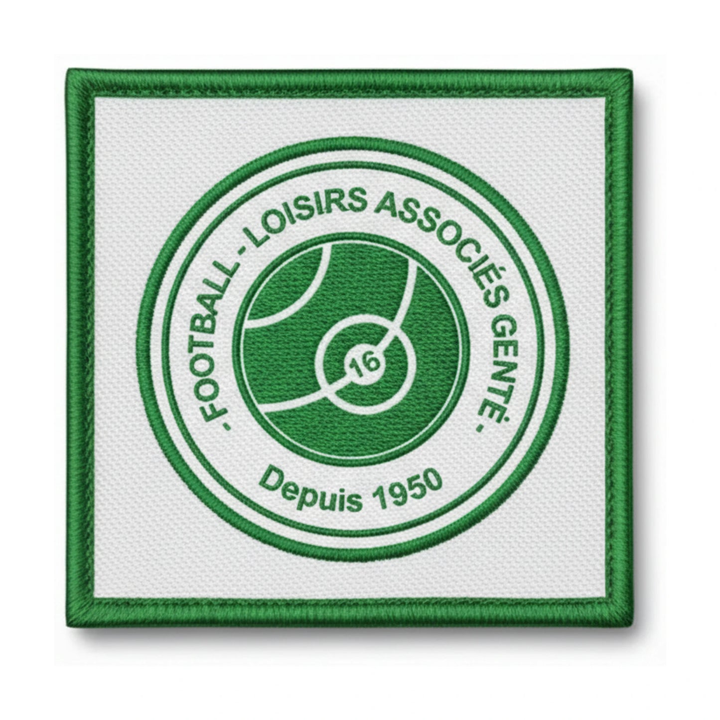 Patch brodé L.ASSOCIES GENTE Football logo