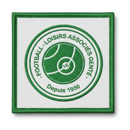 Patch brodé L.ASSOCIES GENTE Football logo