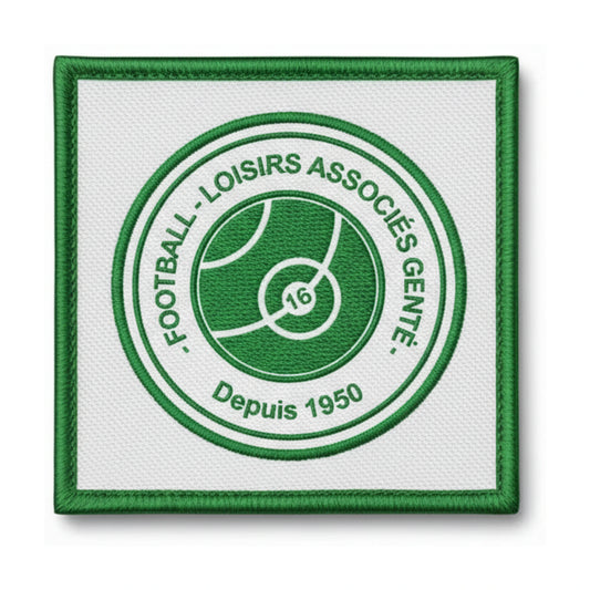 Patch brodé L.ASSOCIES GENTE Football logo