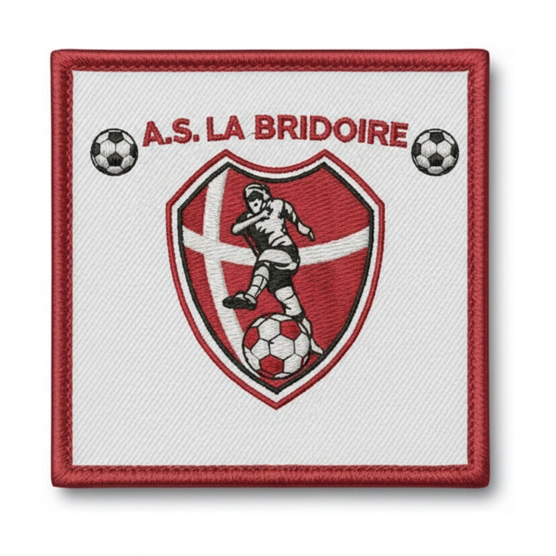 Patch brodé A.S. LA BRIDOIRE Football logo
