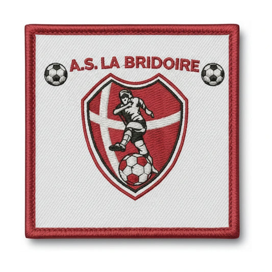 Patch brodé A.S. LA BRIDOIRE Football logo