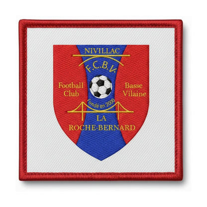 Patch brodé F.C. BASSE VILAINE Football logo