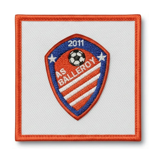 Patch brodé A. .S DE BALLEROY Football logo