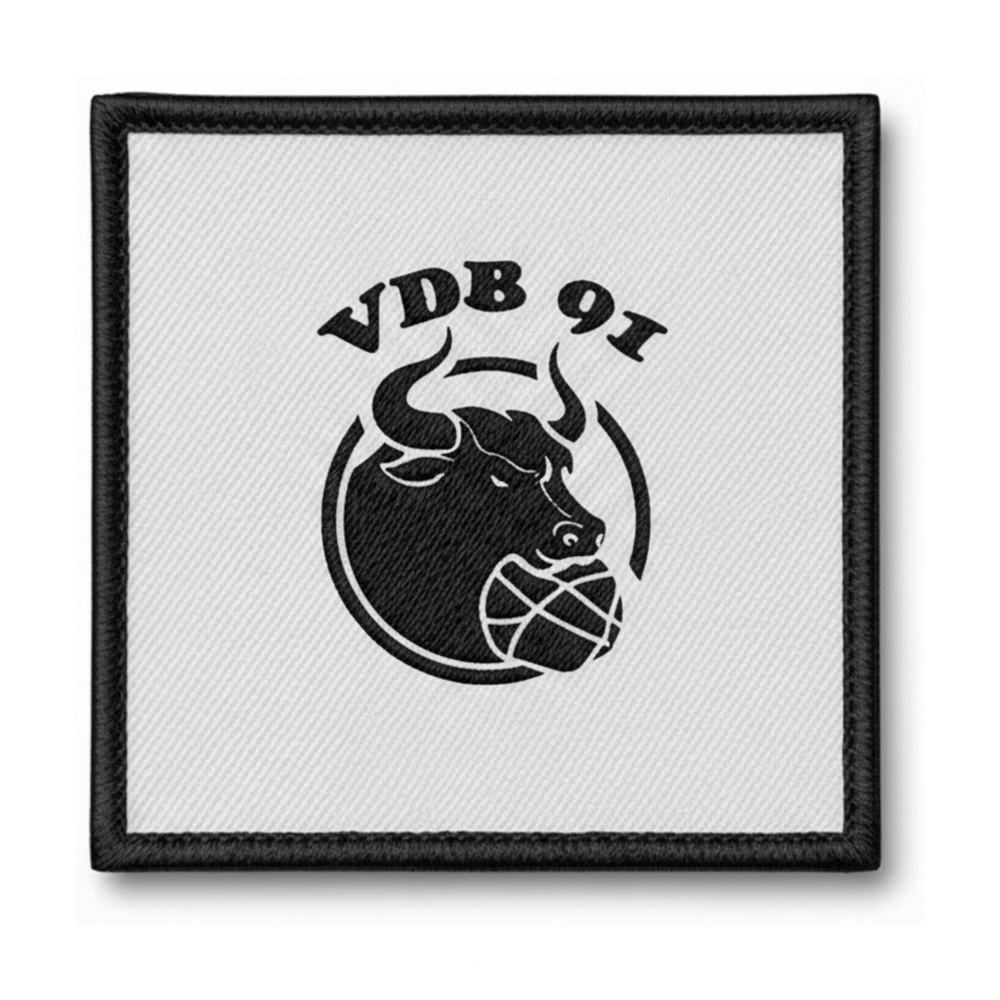 Patch brodé Varennes-Jarcy Basket Club Basketball logo