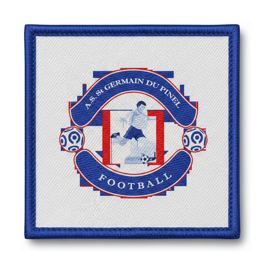 Patch brodé AS ST GERMAIN DU PINEL Football logo
