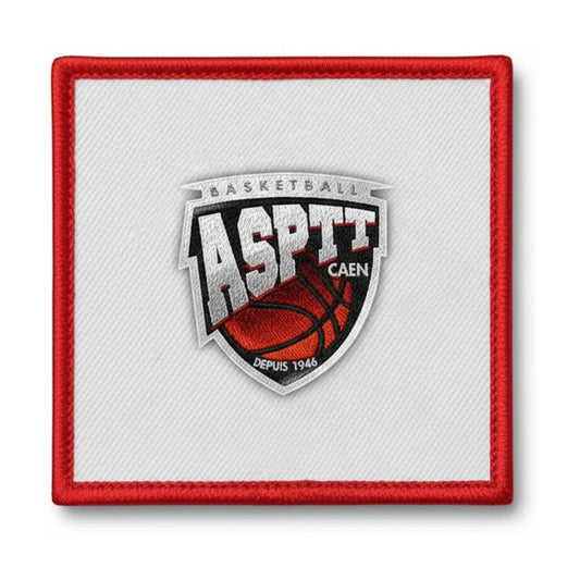 Patch brodé Asptt Caen Basketball logo